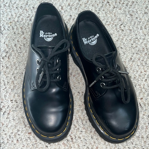 Yellow Stitching Dr Martens 1461 No Stitching 1461 Martens AirWair